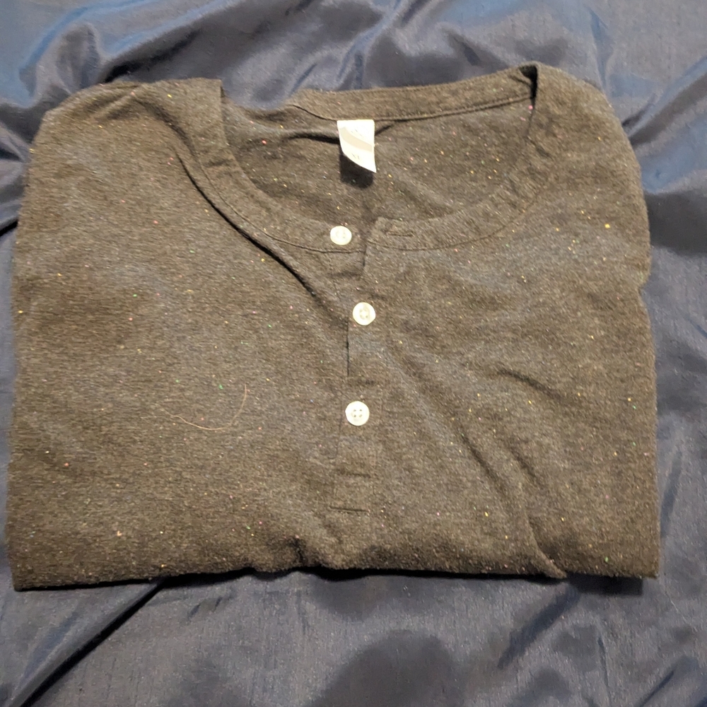Short-sleeve Henley Polo